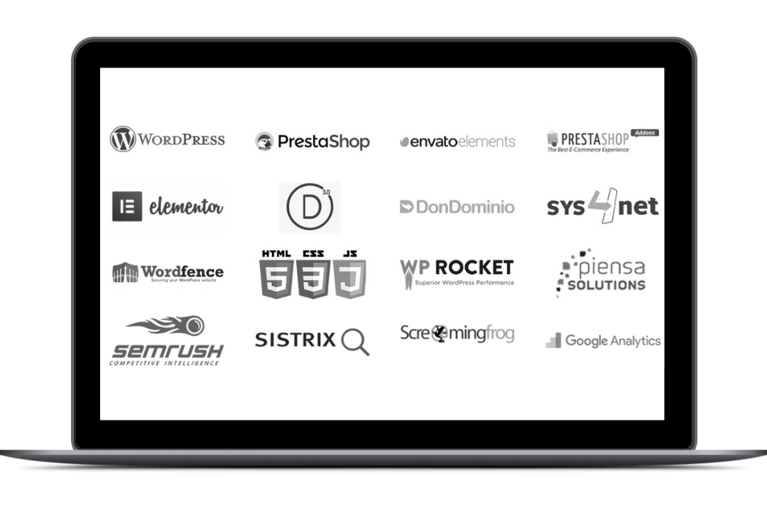 Herramientas y tecnologías de diseño web y SEO