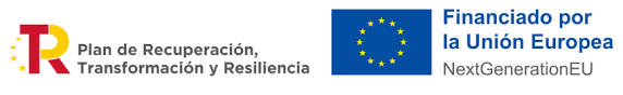 Logos del Plan de Recuperación, Transformación y Resiliencia y Financiado por la Unión Europea NextGenerationEU.